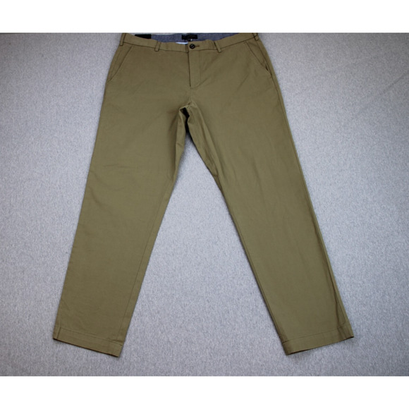 Banana Republic Pants Mens 38 X 32 Beige Mason Stretch Chino Straight Leg - Picture 1 of 8